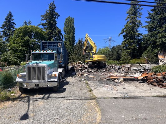 Bob's Property Solutions building demolition and debris hauling